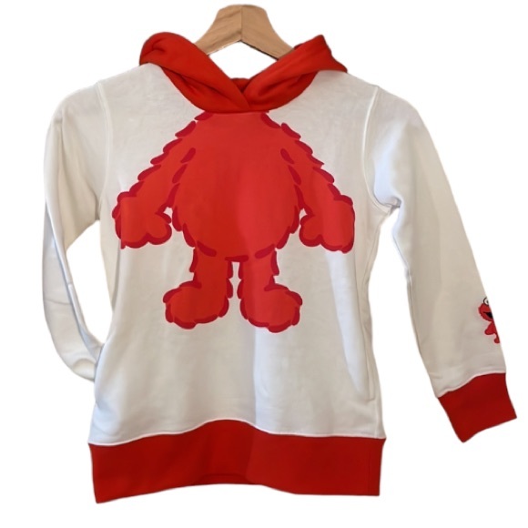 Universal Studios Japan Sesame Street Elmo Hoodie Sweater - Picture 2 of 14